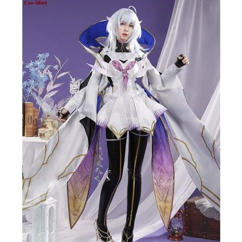 Game Fate/Grande Order FGO Merlin Cosplay Costume Prototype Gorgeous Combat Uniform Female Activity Party Role Play Clothing S-L