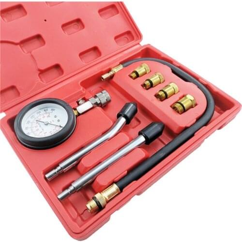 Cylinder pressure detection tool set Cylinder pressure gauge for motorcycles Auto repair tool combination