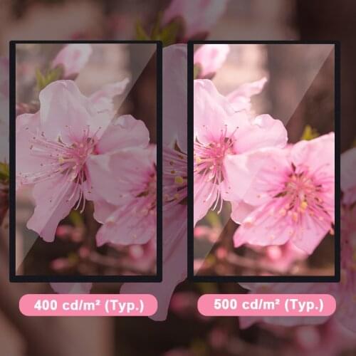 Original 7 Inch LVDS LCD screen ZJ070IA-I7D Resolution 800*1280 Brightness 500 Contrast 800:1