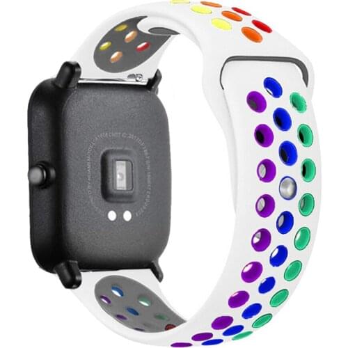 Bracelet For Amazfit GTS/2/2e/GTS 2 Mini/GTR 42mm/47mm/GTR2/2e/stratos 2/3 watch band Amazfit bip/pace correa 20mm/22mm strap