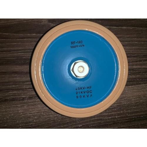 RF-140 1000PF 25KVHF 21KVDC 90KVA High-frequency machine high-voltage high-power ceramic ceramic capacitor
