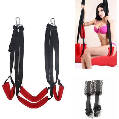 Sex Swing Soft Material Sex Furniture Fetish Bandage Love Adult game Chairs Hanging Door Swing Sex Erotic Toys for Couples -50
