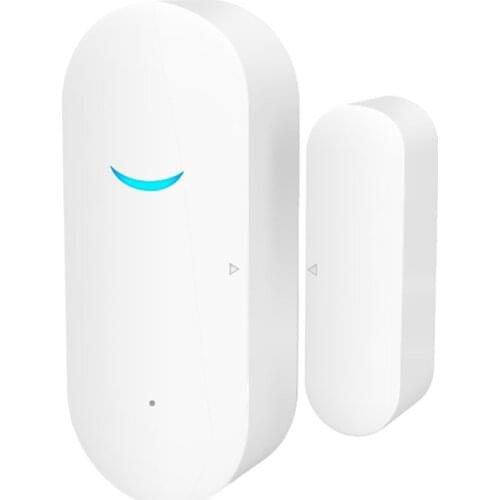 Tuya Smart WiFi Door Sensor Open / Closed Detectors Wifi Home Alarm Compatible with Alexa Google Home Tuya APP Hot Sale