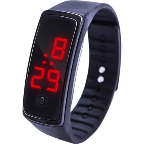 LED Digital Watches Electronic Watch Fashion Women Men Sports Watches Silicone Band Bracelet Watches Student Watches relojes