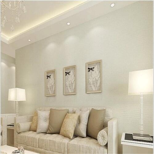 Wellyu Solid color crocodile skin grain waterproof wallpaper thick three - dimensional embossed wallpaper background