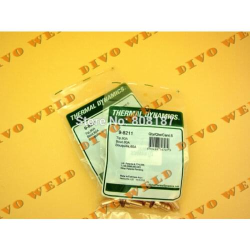 30pcs 9-8211 80A tip for thermal dynamics SL60~SL100 Free shipping TNT(4 day you will get after paid)