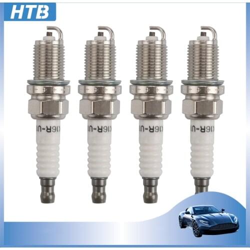 4pcs/lot 90919-01164 K16RU11 Spark Plug For Toyota Celica MR2 Paseo 4runner Tacoma Yaris Corolla K16R U11 9091901164 K16R-U11