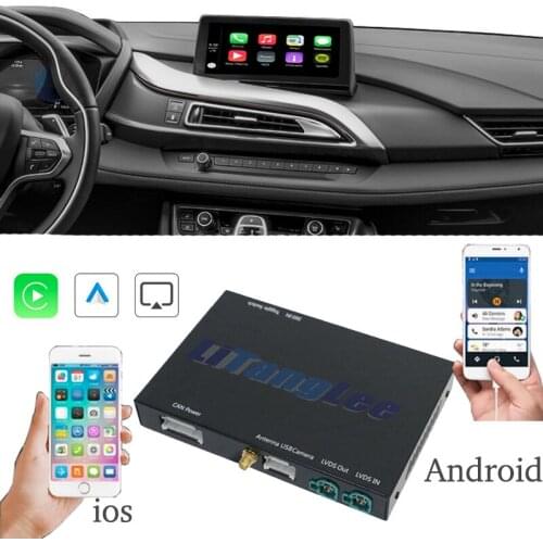 For BMW i8 NBT EVO Car Camera Carplay Decoder Adapter Mirror Link Display Android Auto Play 360 BirdView