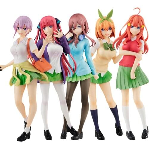 Judai Original GSC Up Parade Gotoubun no Hanayome Nakano Ichika Nino Miku Yotsuba Itsuki PVC Action Figure Model Doll Toys