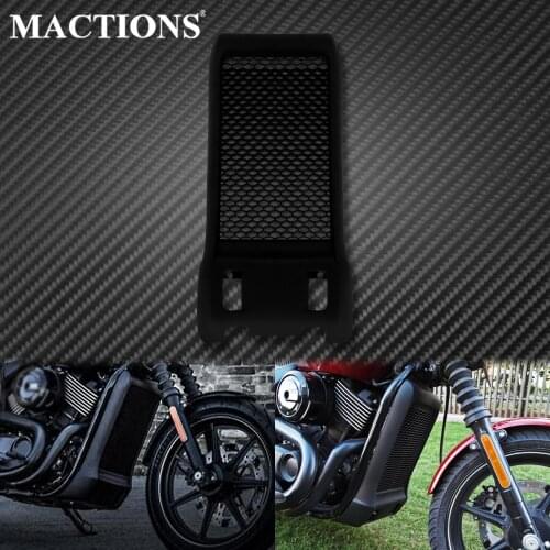 Motorcycle Black Radiator Grilles Grill Shield Guard Water Cooling Cover For Harley Street 750 XG750 2015-2017 2018 2019 2020