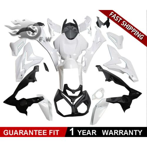 ZXMT Motorcycle Panel Fairing Kit Bodywork Complete Full Set Fit For S1000R 2016 16 unpainted White ZXMOTO