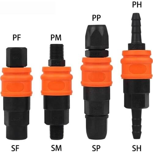 Pneumatic c-type Quick Connector Fitting Air Pump Plastic Steel Compressor Accessories PH20 PP30 PP40 PP30 SP20 SP30 SP40 PM20
