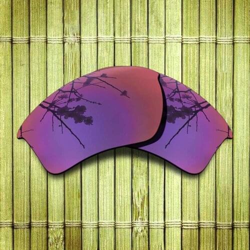 Polarized Replacement Lense For-Oakley Half Jacket 2.0 XL Sunglasses Frame - Midnight Sun Mirrored Coating