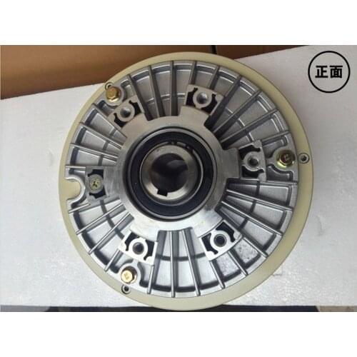 Hollow shaft brake 2.5KG hole type magnetic powder clutch 24V air expansion hollow shaft electromagnetic motor brake