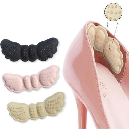 Butterfly Heel Insoles Heel Shoes Stickers For Heels Length Shoe Heel Pad Foot Care Anti Abrasion Keep Abreast Heel Pads