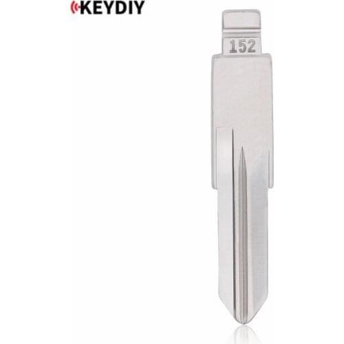KEYECU 10PCs KEYDIY Universal Remotes Flip Blade 152# VAC102 for Renault Megan Dacia Clio Duster