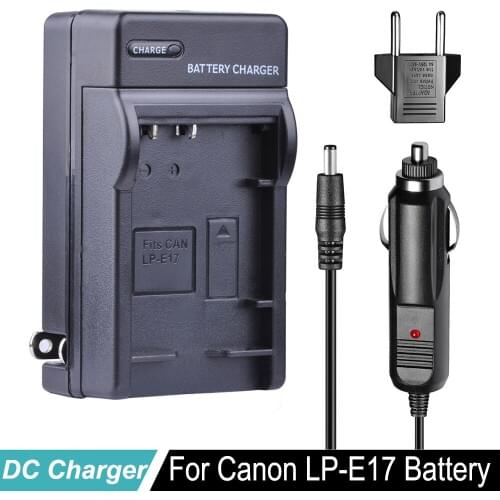 LP-E17 battery Charger For Canon LP E17 LPE17 + EU Plug for Canon EOS Rebel T6i 750D T6s 760D M3 8000D Kiss X8i Camera charger