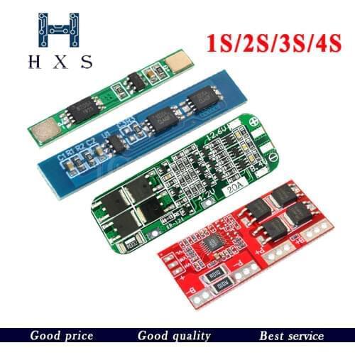 1S 2S 3S 4S 3A 20A 30A Li-ion Lithium Battery 18650 Charger PCB BMS Protection Board For Drill Motor Lipo Cell Module
