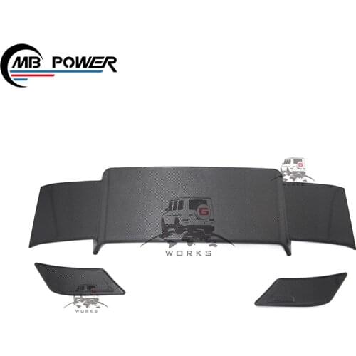2019 Carbon Finber G Class W464 W463A G63 G500 B Style Rear Spoiler For W463A G63 G500 B Style Carbon Finber Rear Wing