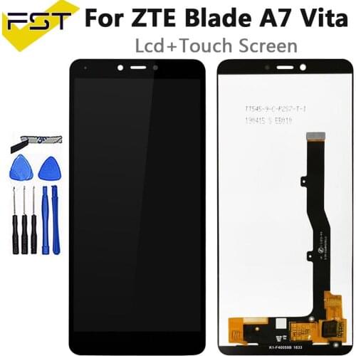 5.45''For ZTE Blade A7 Vita LCD Display+Touch Screen Digitizer Assembly For ZTE Blade A4 A0722 Mobile Phone Spare Parts+Tools