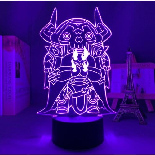 Anime 3d Light Fate Stay Night April Fools Fgo for Bedroom Decor Birthday Gift Manga Fate Stay Night Gilgamesh Led Night Lamp