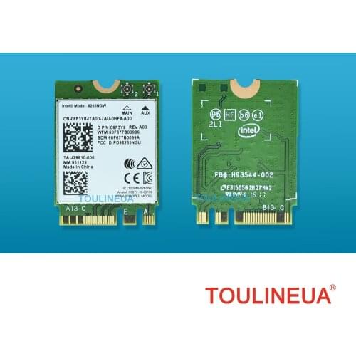 Brand new for Intel Dual band Wireless-AC 8265 8265NGW 8265ac 8265 ac BT4.2 5G 867Mbps M2 Wireless NetworkCard PK 7265 7260 8260