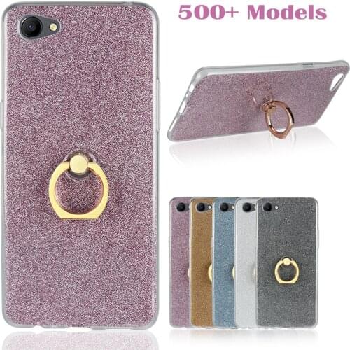 For OPPO A5 A9 A53 2020 A52 Reno 4 3 2 Z F Realme X7 7 7I 6 6S 6I 5 5I X2 XT X50 Pro V5 A1K C2 C3 C11 C15 Ring Holder Soft Case