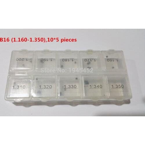 New arrival! B16 diesel common rail injector adjusting shims or gasket or o-ring set