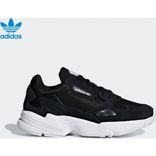 Adidas Falcon Women Black Sport Shoes new season high quality casual fashion stylish sports running hiking casual female sports shoes