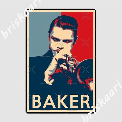 Chet Baker Hope Poster Sizes Of Jazz History Metal Signs pub Bar Cave Printing Plaques Tin sign Posters