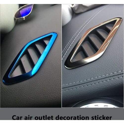 Suitable for Mercedes-Benz A-Class GLA200 220 260 CLA modified instrument panel air outlet decorative stickers car stickers
