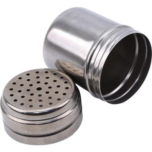 Hot Useful Fashion BBQ Tool Cooking Accessories Stainless Steel Seasoning Jar Pepper Shaker Bottle Kitchen Cooking Tool