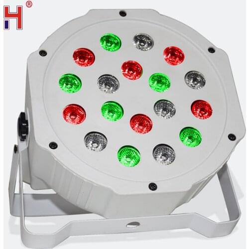 LED Par 18X3W RGB Wash Lighting Professional For Stage Effec Atmosphere Of Disco DJ Music Party Club Dance Floor