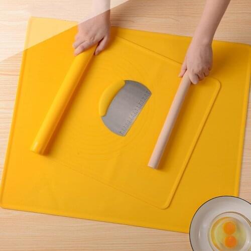 Thickned Silicone Baking Mat Sheet Extra Large Baking Mat for Rolling Dough Pizza Dough Non-Stick Maker Holder Pastry