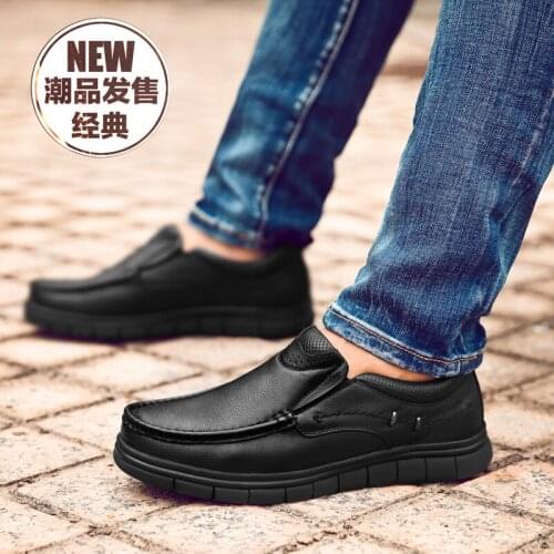 2021Fashion All-match Hot Sale Men Casual Driving Boats Men Flats High Quality Genuine Leather Comfy Moccasins Slip-on Loafers