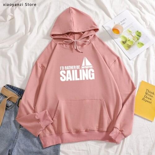 2020 women hoodies Cotton Leisure Style Brand Clothing Casual sweatshirts Sail Boat sportswear pullovers Plus Size