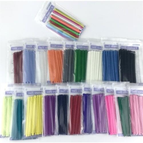 5Packs Dental Orthodontic Ligature Tie Elastic Rubber Band More Light Force 49 Colors