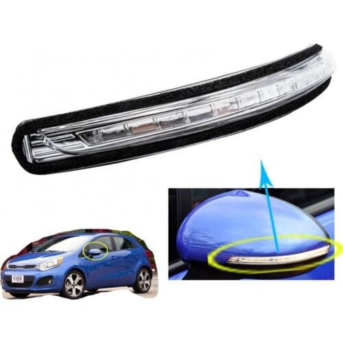 80% Hot Sale Offside Rearview Mirror Turn Signal Flashing Light Fit for Kias Rio 2012-2016