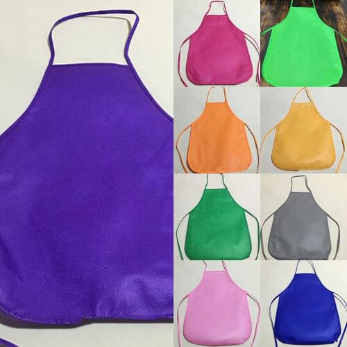 Children Apron Children Bibs Home Cooking Baking Shop Cleaning Apron Painting Kids Apron For Activities Art Painting Class Craft