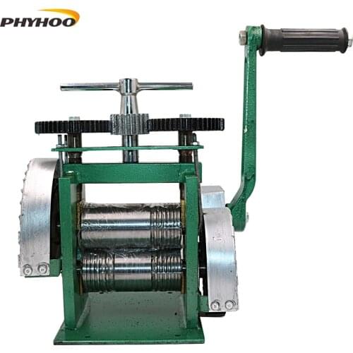 Combination Rolling Mill Machine Manual Metal Rollers Flattening Designs Tool Jewelry making tools