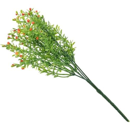 Lychee Artificial Orchid Floral Branch Simulated Plants for Christmas Birthday Party Club Decoration Home Decors