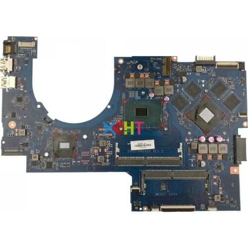 857388-601 857388-001 DAG37AMB8D0 w 960M/2GB i7-6700HQ CPU for HP Notebook 17-W010CA 17-AB020NR 17T-W000 PC Laptop Motherboard