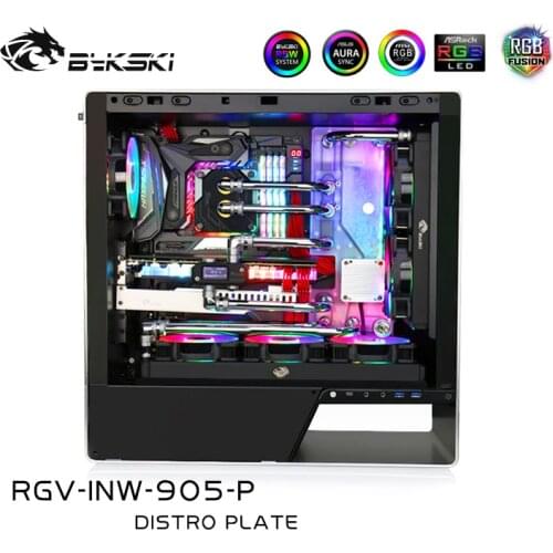 Bykski Waterway Cooling Kit For IN WIN 905 Case, 5V ARGB, For Single GPU Building, RGV-INW-905-P