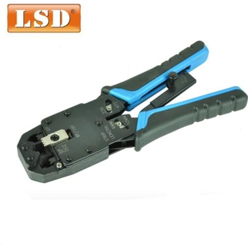 LT-200R 4P/6P/8P/10P UPT/STP network cable crimping tool cutting tool RJ10/11/12/22 RJ45 crimping plier