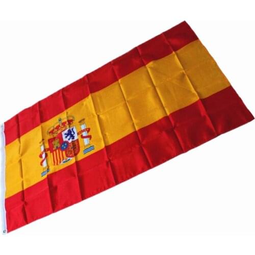 90 x 150 cm Hang Flag 3 x 5 FT Spanish Republic Spain Game Flag Banner Outdoor indoor Home Decor National Day