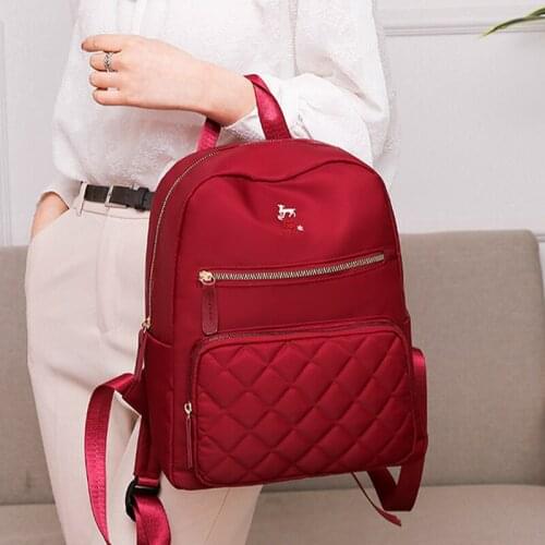 Simple Female Bagpack Women 2021 Oxford Schoolbags Ladies Travel Backpacks Lady Waterproof Rucksack Fashion High Quality Mochila