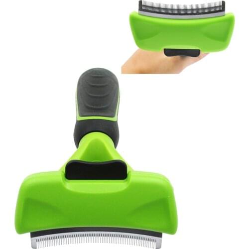 Pet Hair Deshedding Comb Pet Dog Cat Brush Grooming Cleaning Tool Hair Removal Comb Dogs Cats Furmins Hair Shedding Trimmer