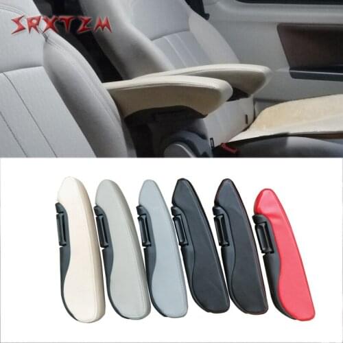 Adjustable Car Truck Seat Armrest Hand Holder Arm Rest Leather Hand Rail Universal For RV Caravan Boat