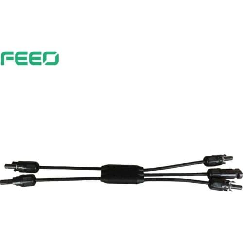Y-type ip65 solar cable Y Branch Connector for solar panels