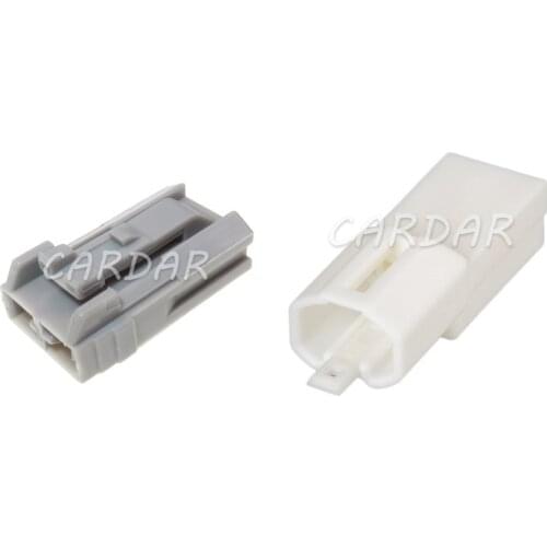 1 Set 2 Pin 7283-8123-40 7282-4424 Brake Light Socket CD Player Antenna Conversion Line Radio Antenna Plug MG610850-4 For Toyota